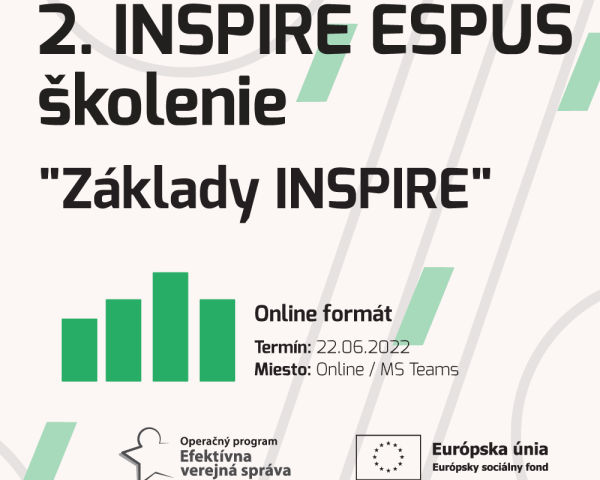 EN Pozvánka na 2.INSPIRE ESPUS Školenie