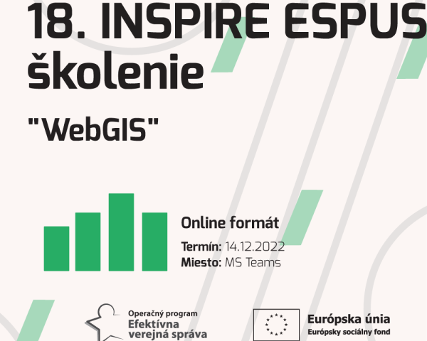 Výstupy z 18.INSPIRE ESPUS Školenia "WebGIS"