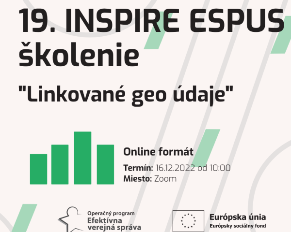 Výstupy z 19.INSPIRE ESPUS Školenia "Linkované geo údaje"