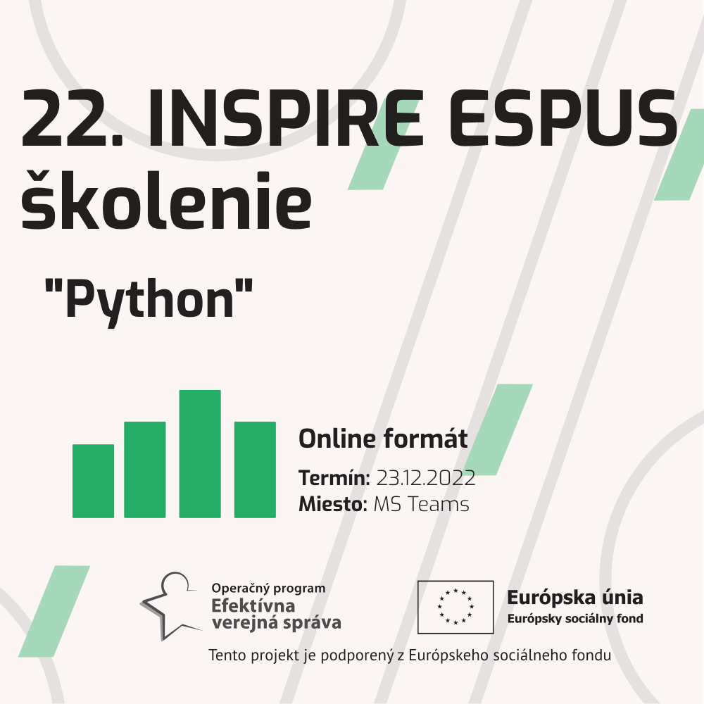 Ilustračný obrázok Výstupy z 22.INSPIRE ESPUS Školenia "Python"