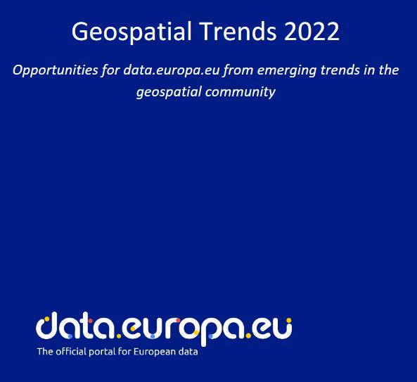 Ilustračný obrázok Geospatial Trends 2022
